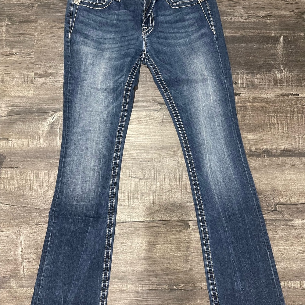 Miss Me Blue Boot Cut Jeans